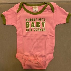 NWOT Dirty Dancing Baby Onesie